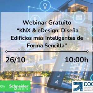 Imagen Webinar Gratuito - KNX eDesign - Diseña Edificios más Inteligentes de Forma Sencilla